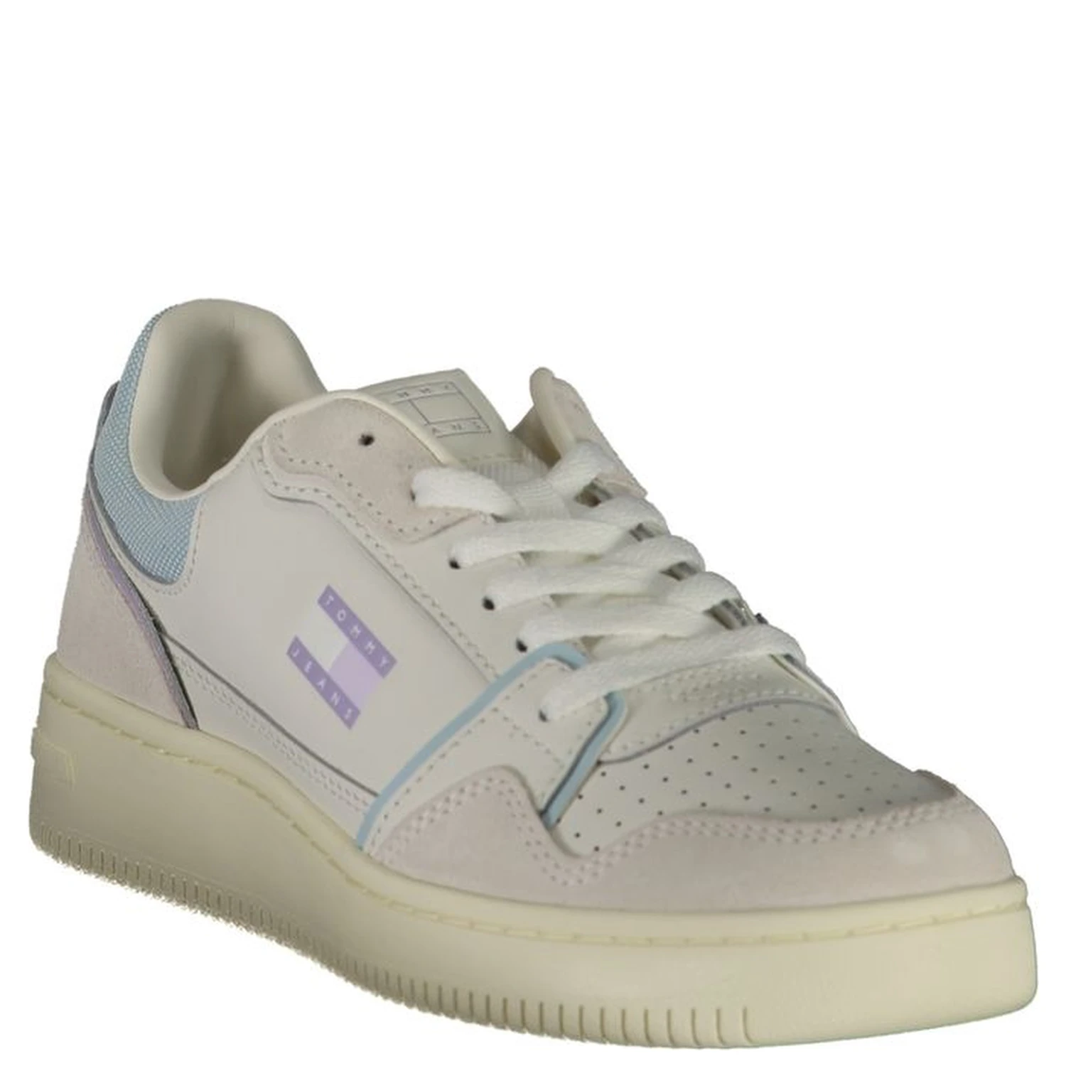White Leather Women Sneaker