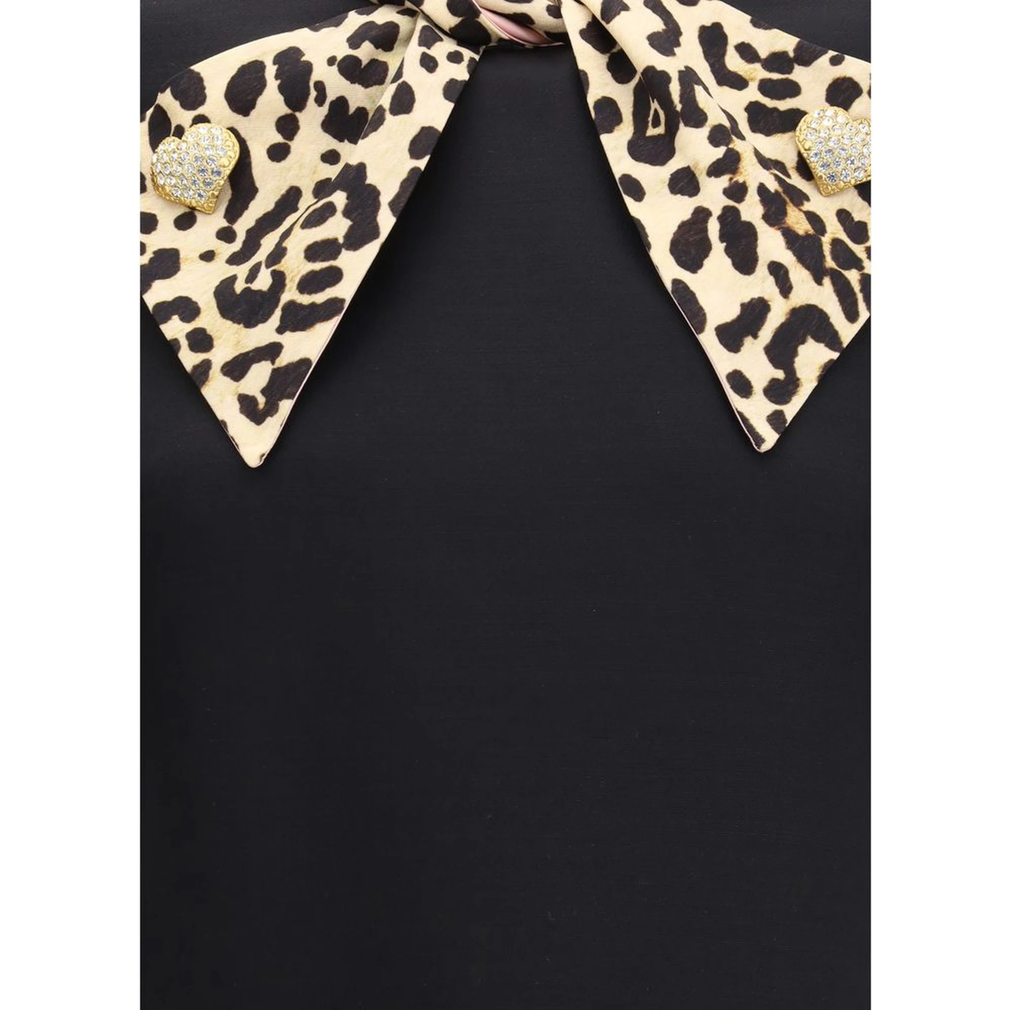 Black Fleece Wool Casual Dress