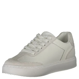White Leather Men Sneaker