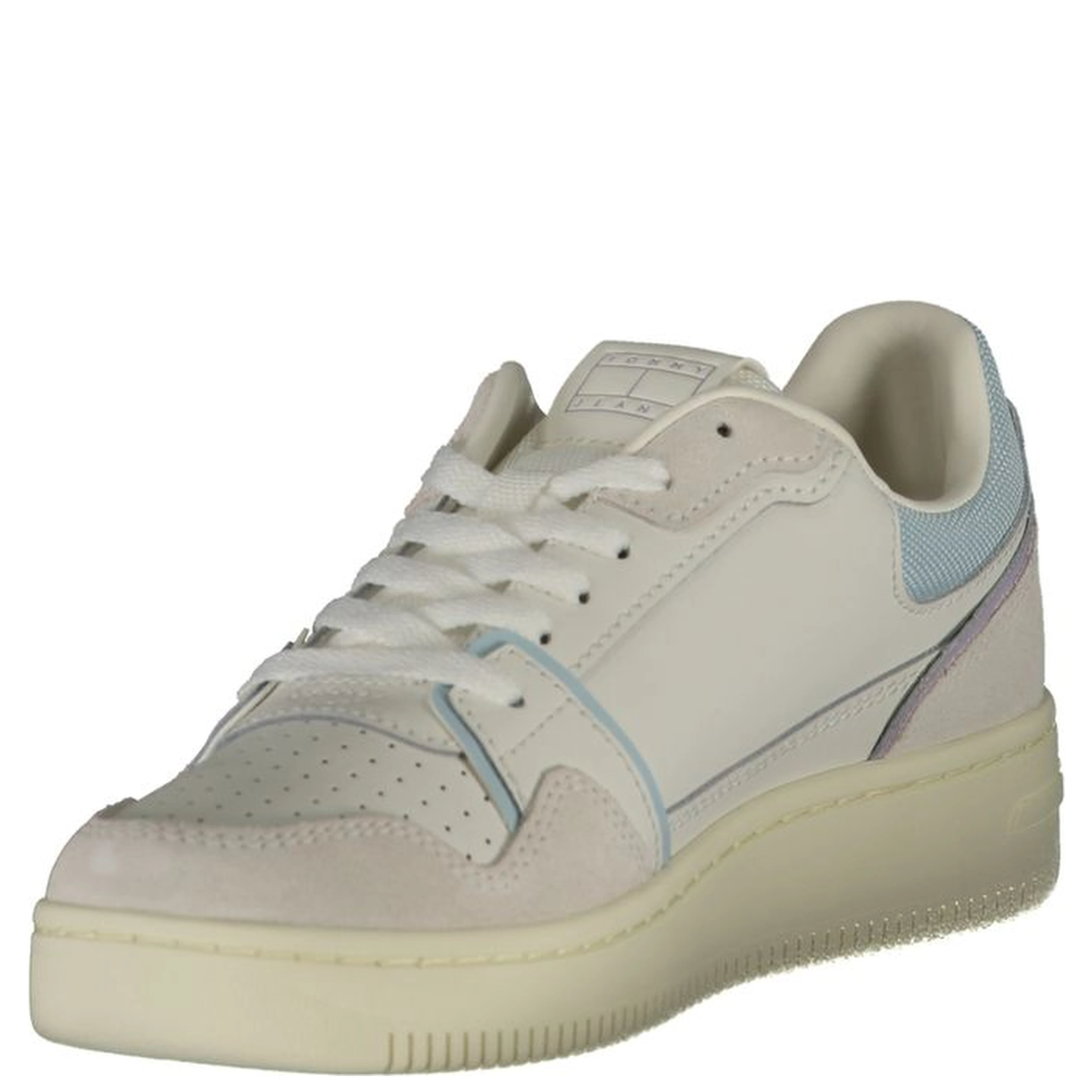 White Leather Women Sneaker