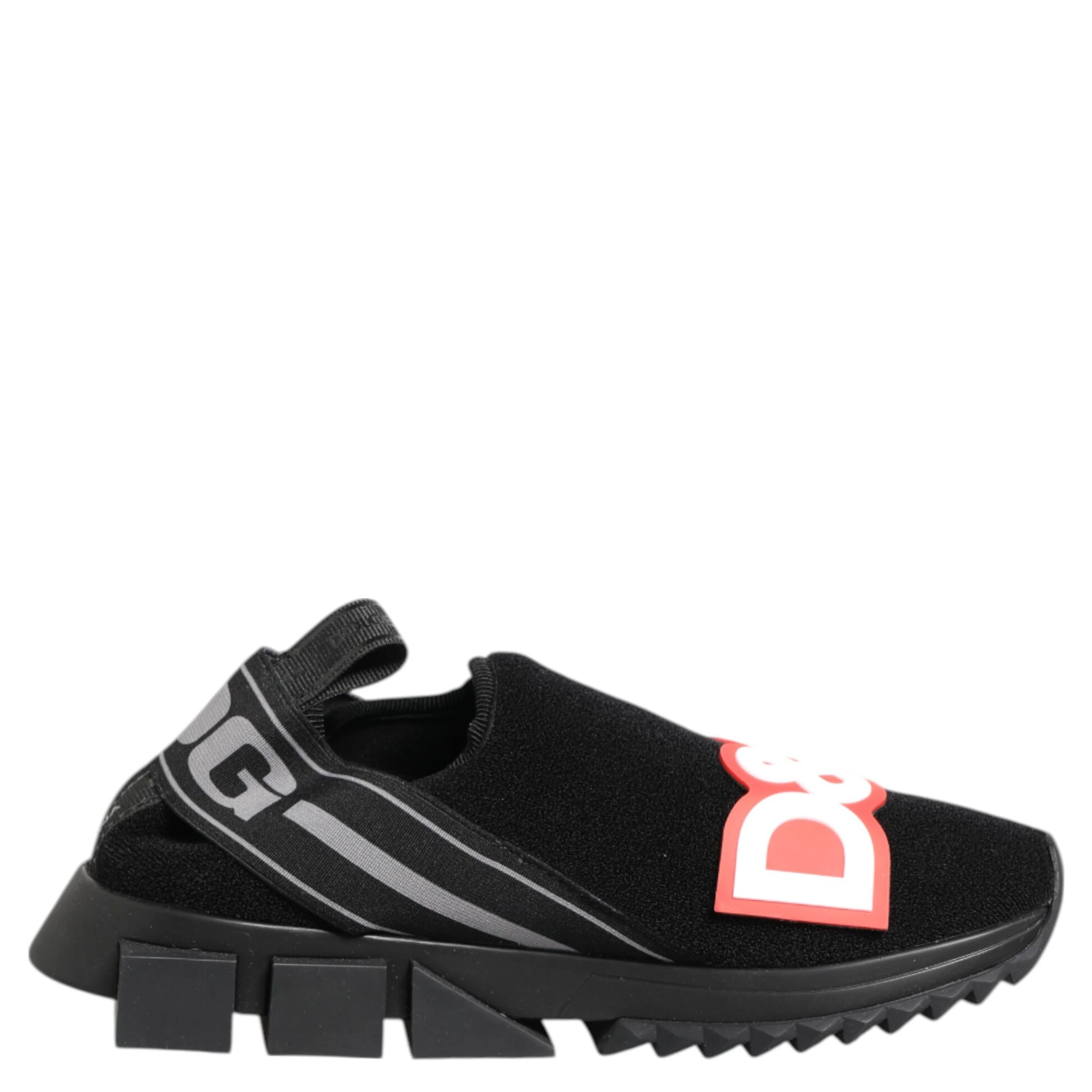 Black Grey Slip On Sorrento Sneakers Shoes