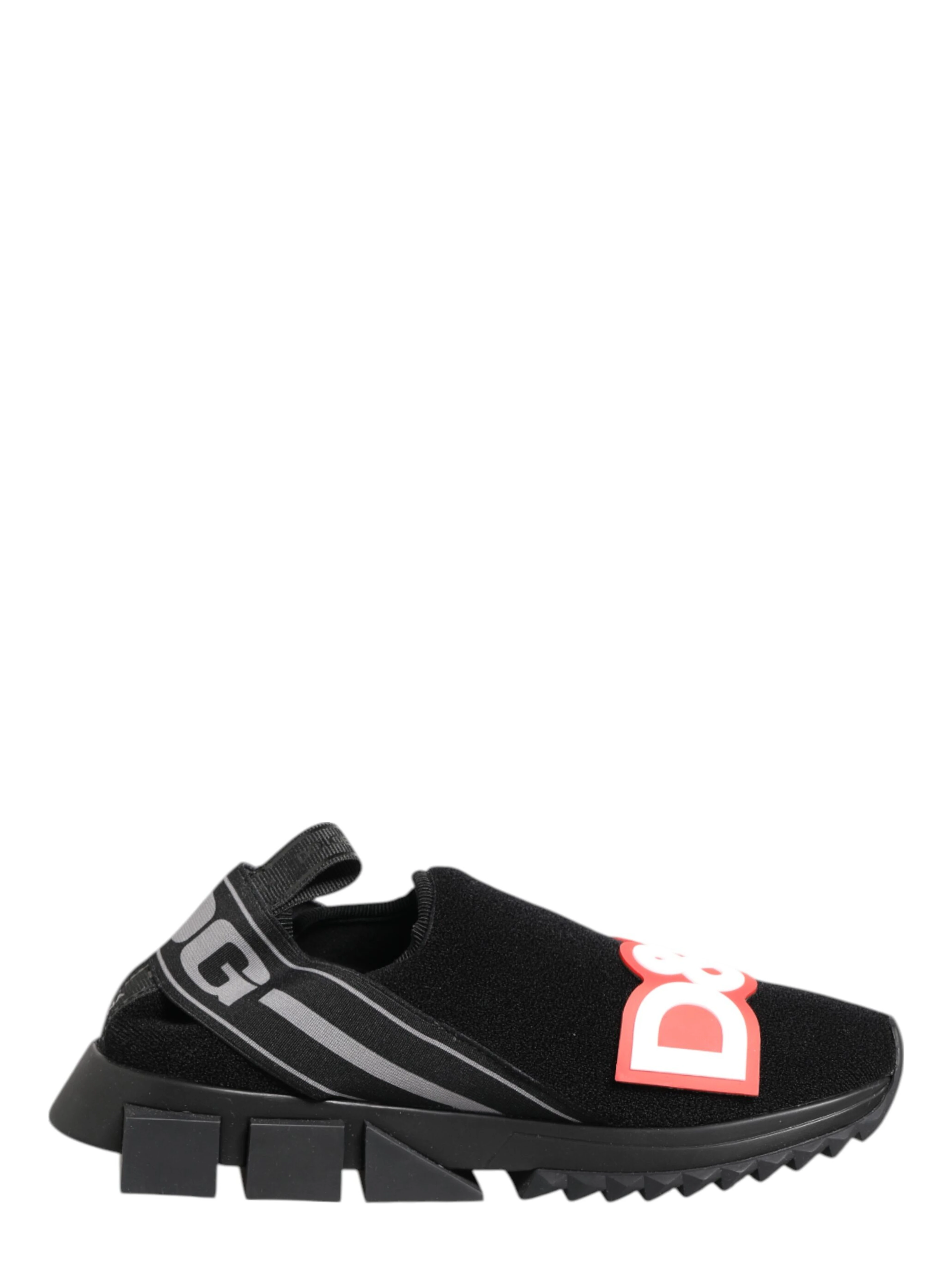 Black Grey Slip On Sorrento Sneakers Shoes