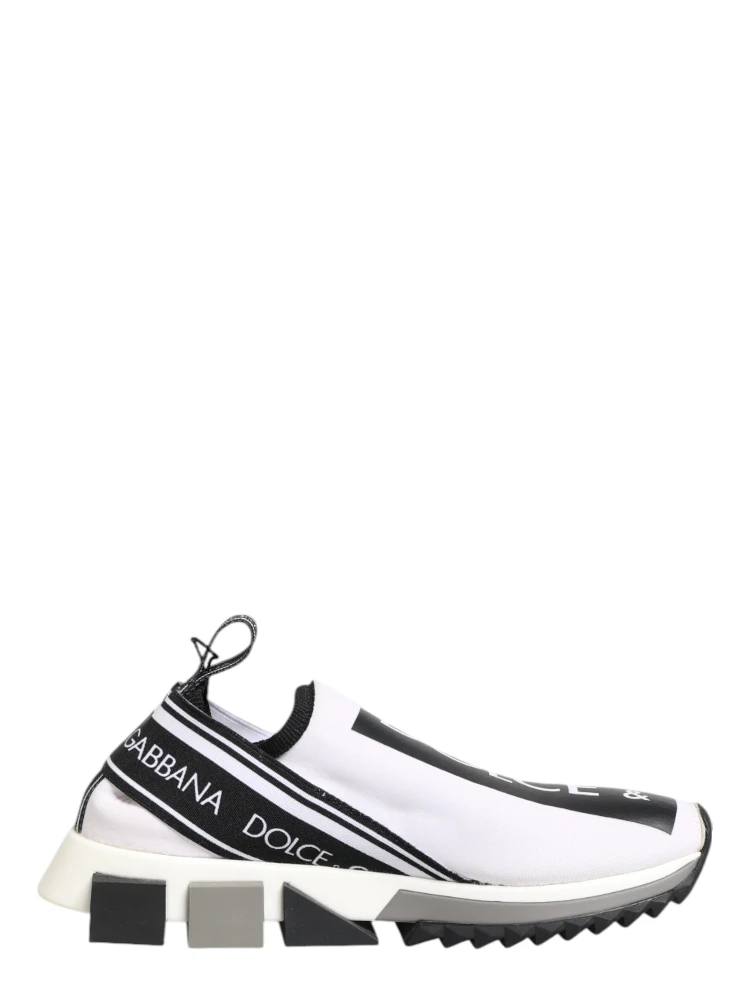 Black White Slip On Sorrento Sneakers Shoes