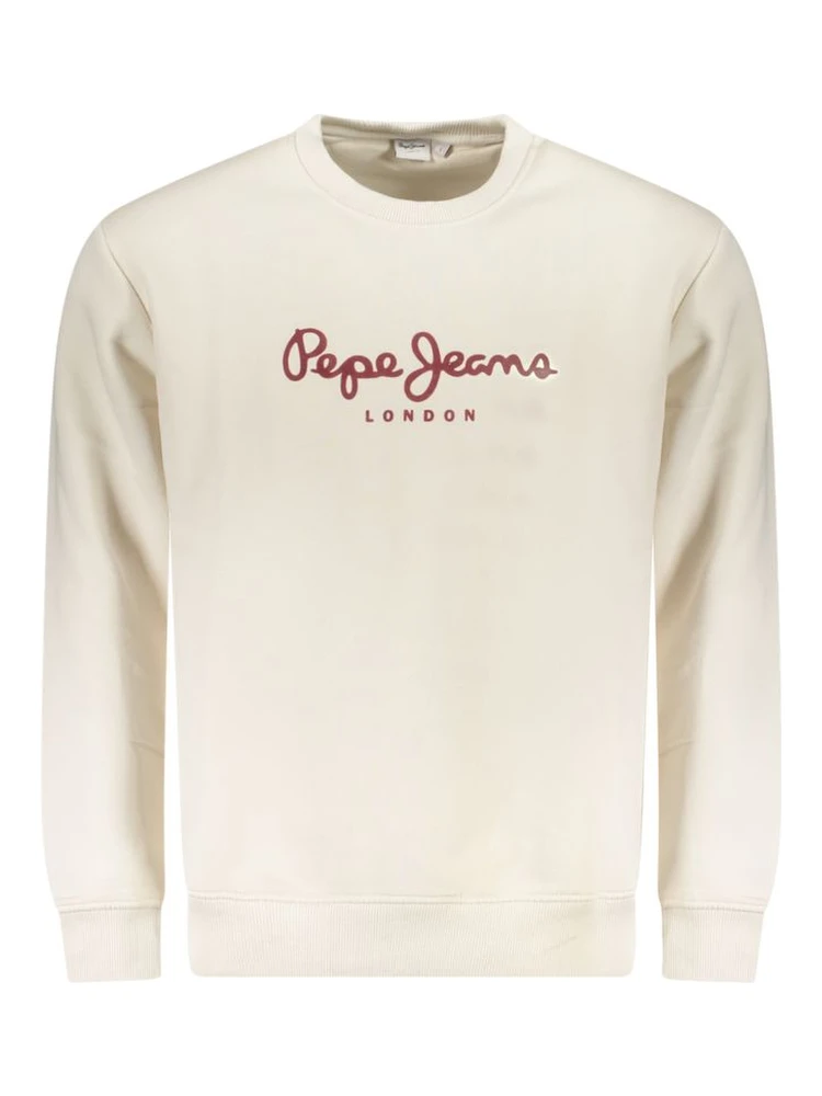 White Cotton Men Sweater