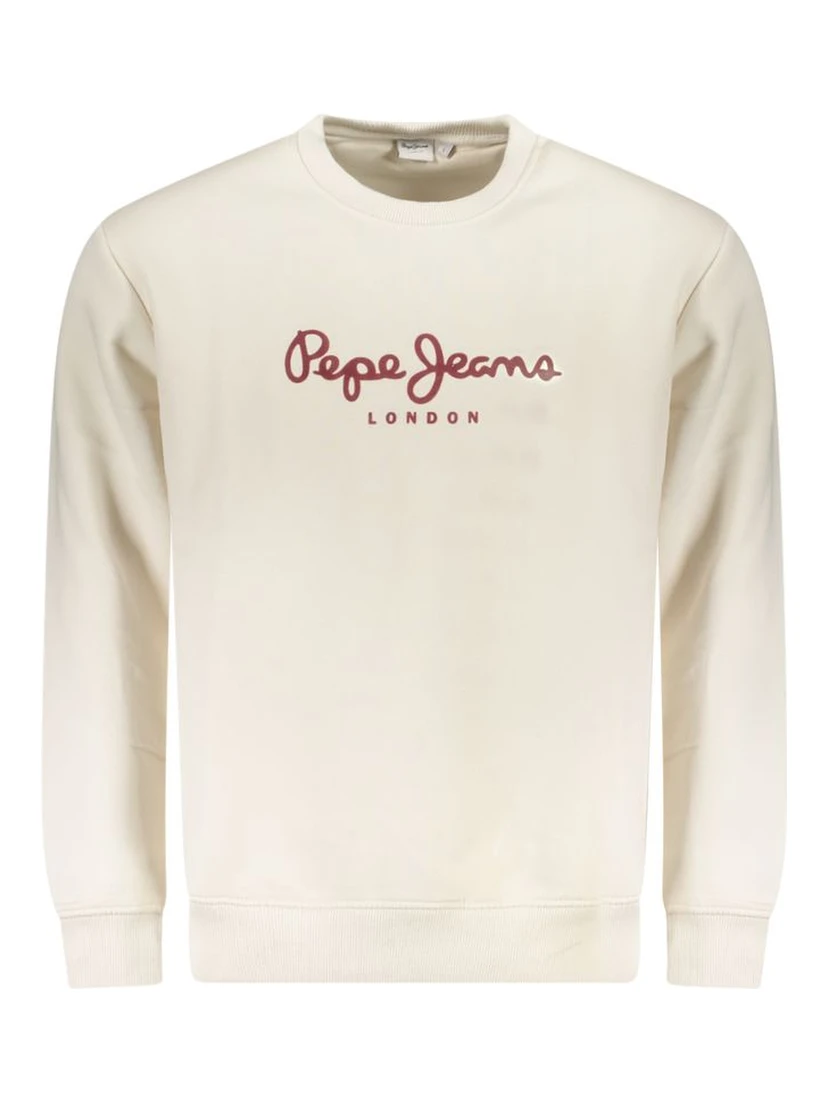 White Cotton Men Sweater