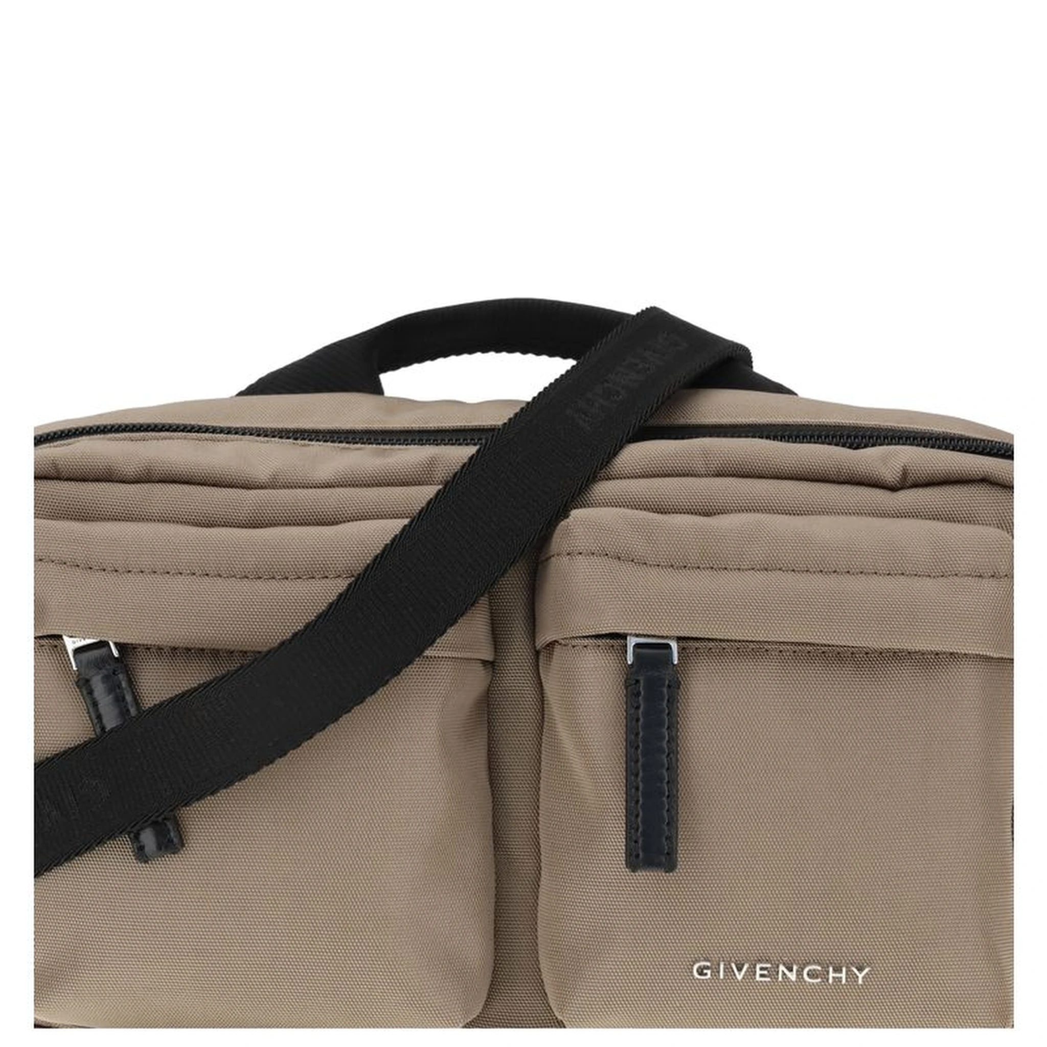 Beige Polyamide Handbag