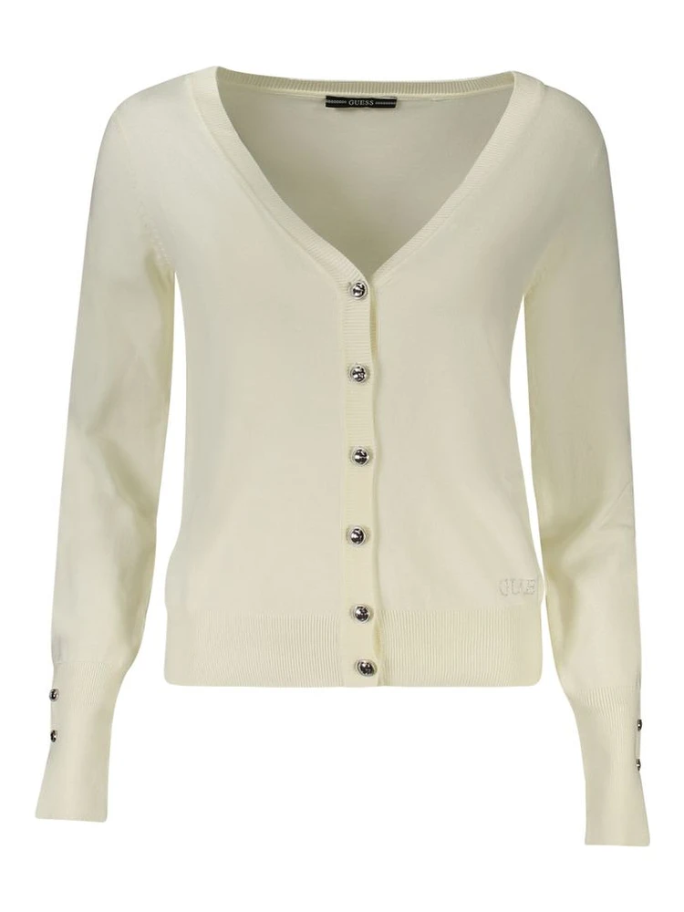 White Viscose Women Sweater