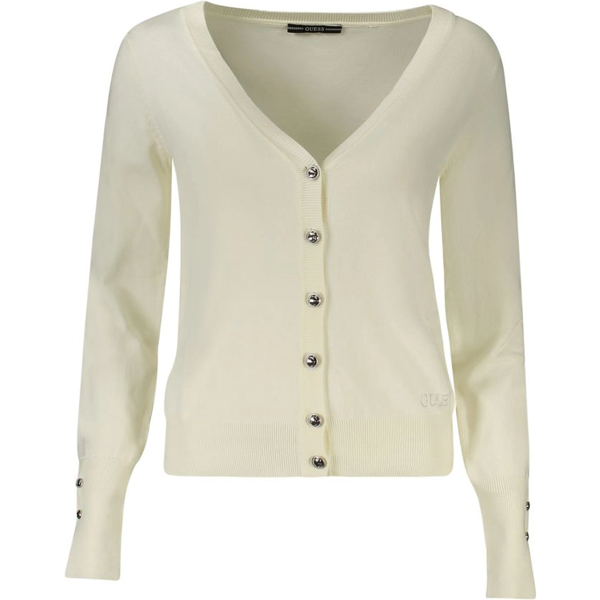 White Viscose Women Sweater