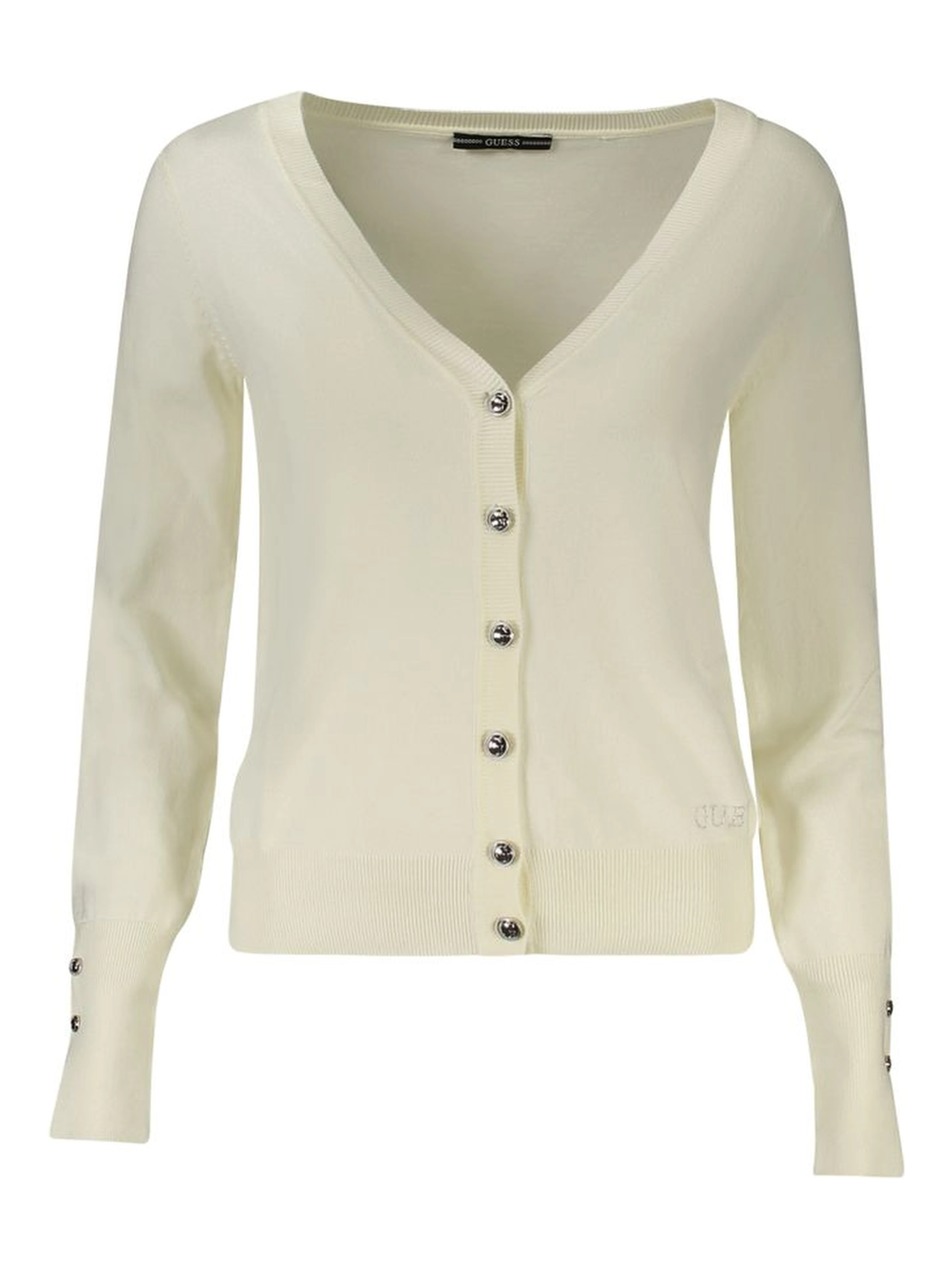 White Viscose Women Sweater