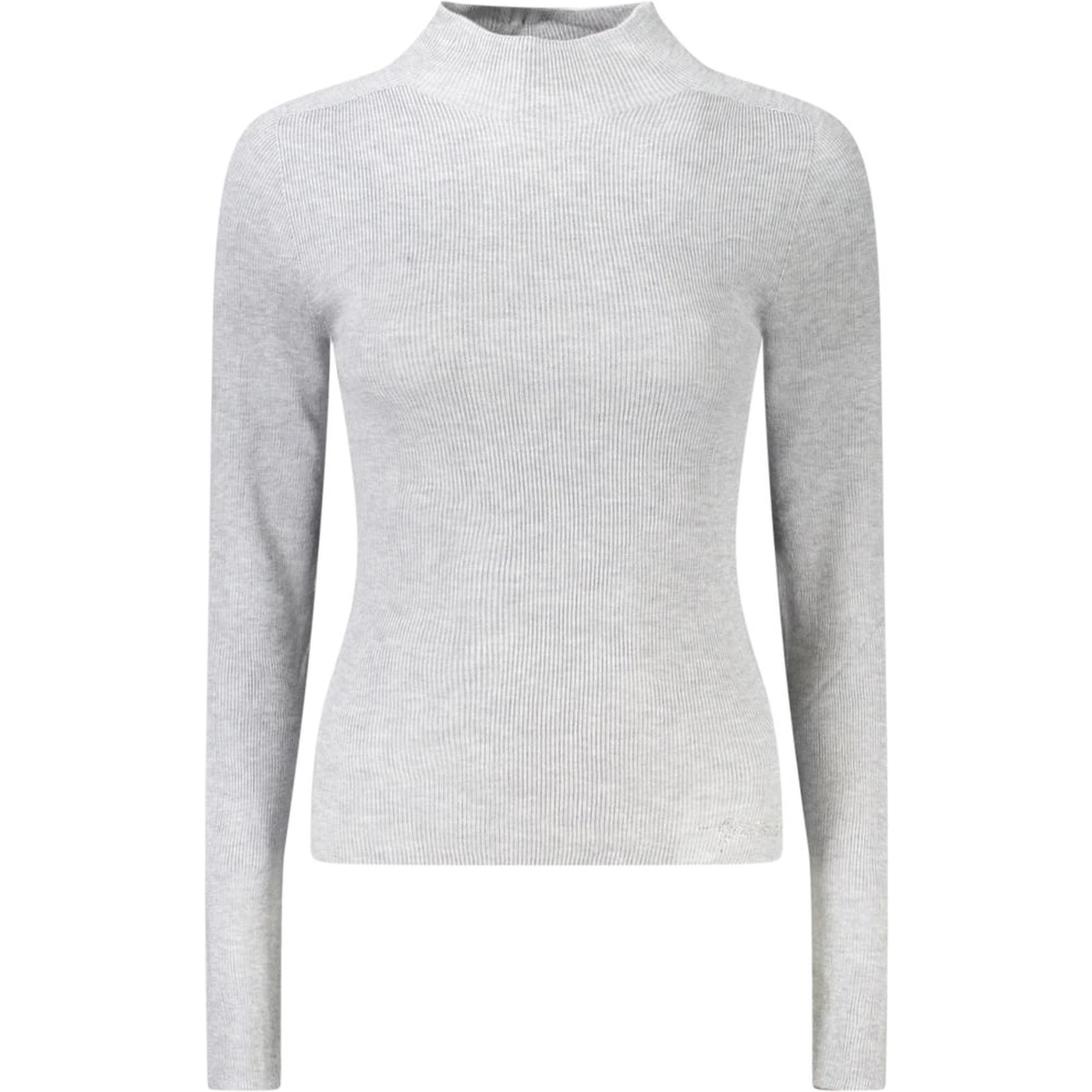 Gray Wool Women Sweater