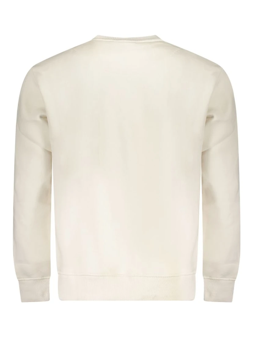 White Cotton Men Sweater