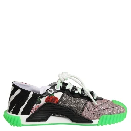 Multicor DG Logo Leopard Cherry Sneaker Shoes