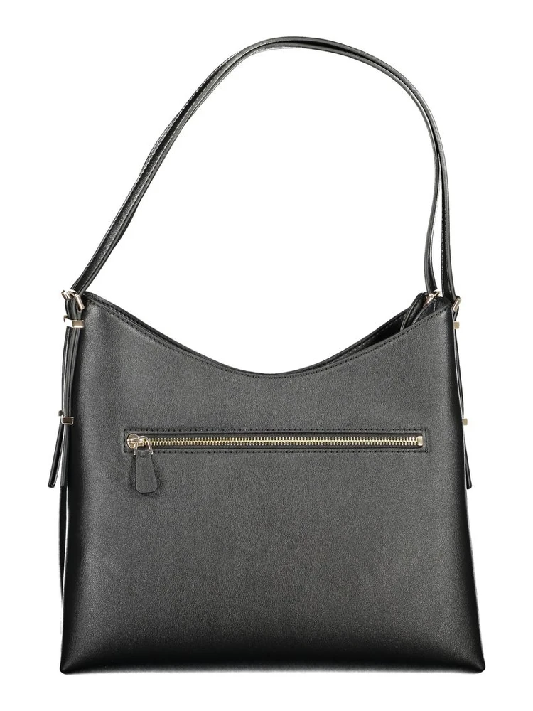 Black Polyethylene Women Handbag alternative