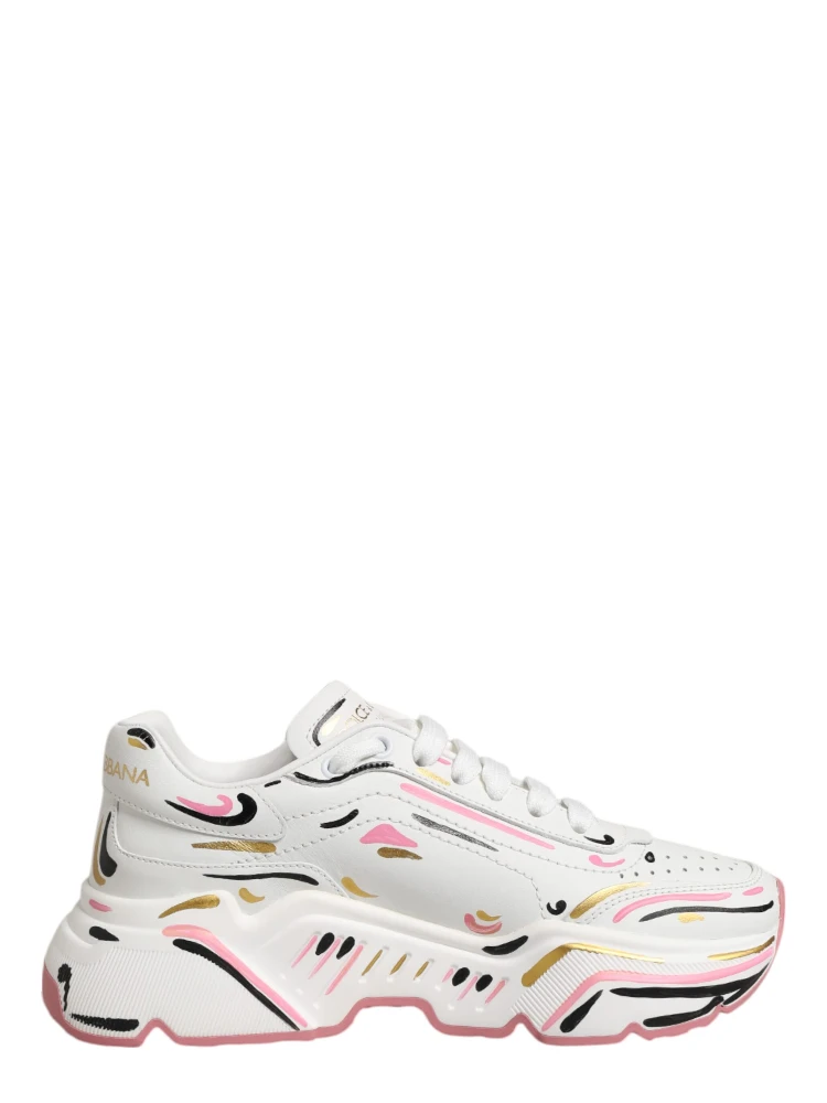 Multicolor Hand Painted DAYMASTER Sneaker Shoes alternative