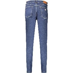 Blue Cotton Women Jean