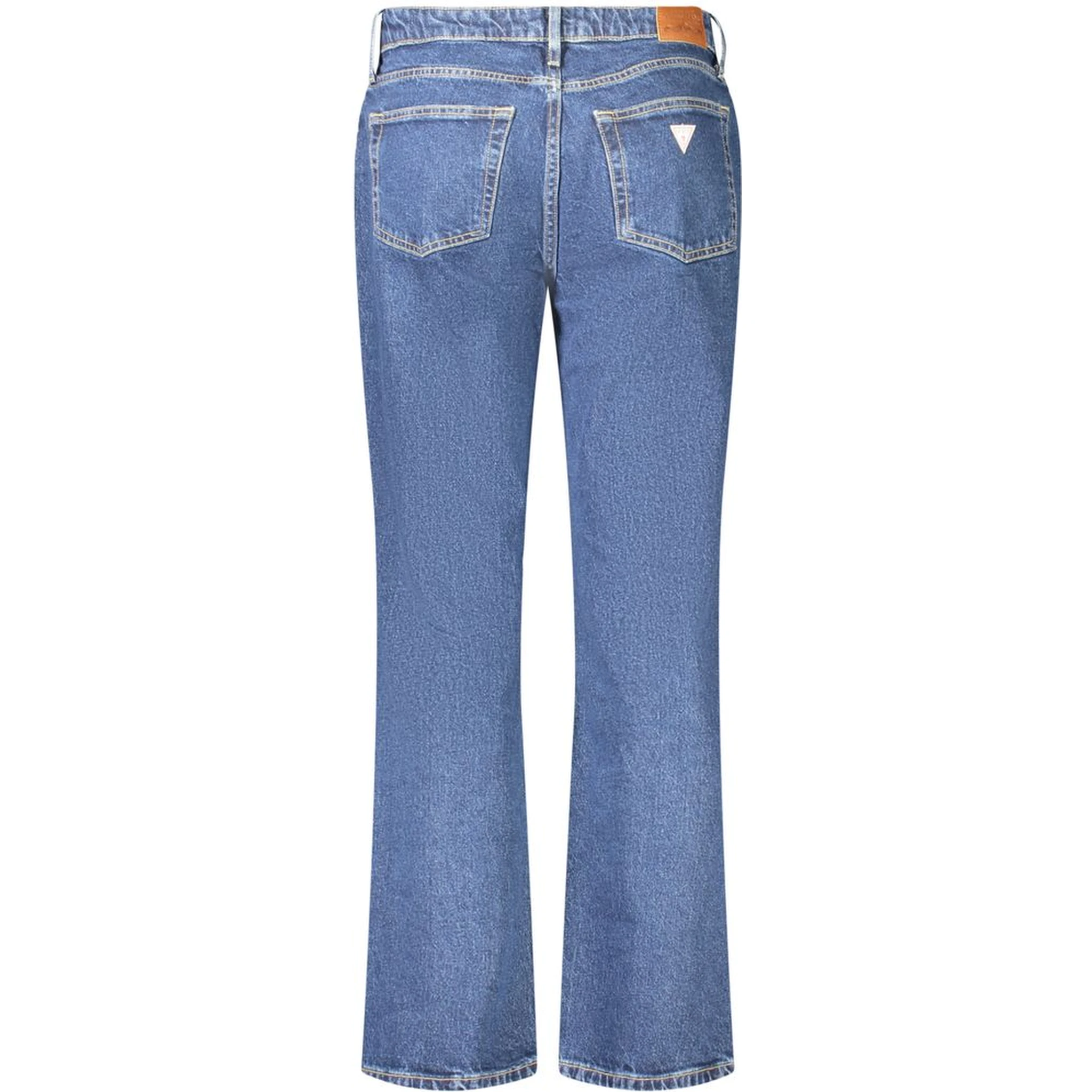 Blue Cotton Women Jeans