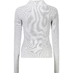 Gray Wool Women Sweater