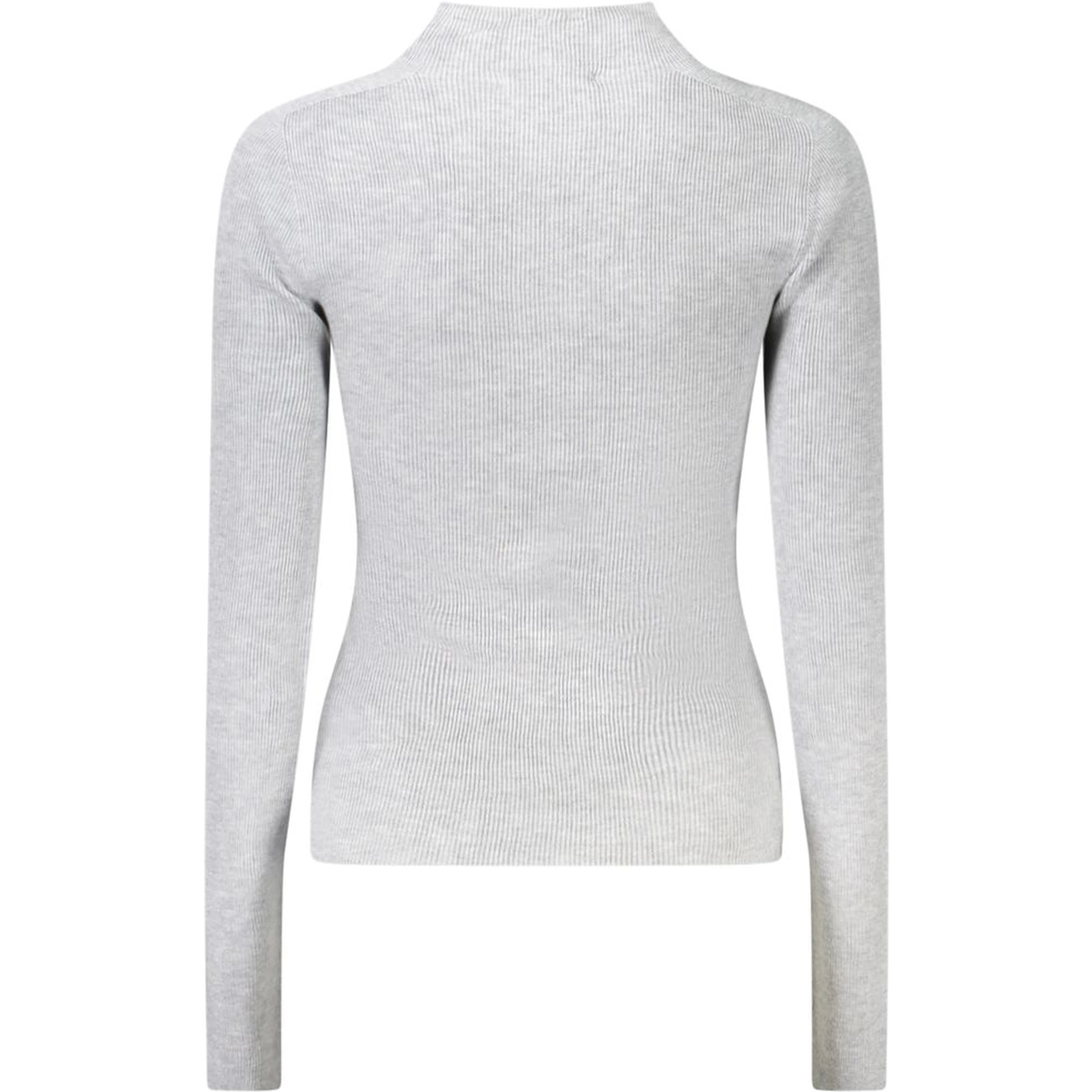 Gray Wool Women Sweater