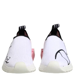 White Pink Low Top Sorrento Sneakers Shoes