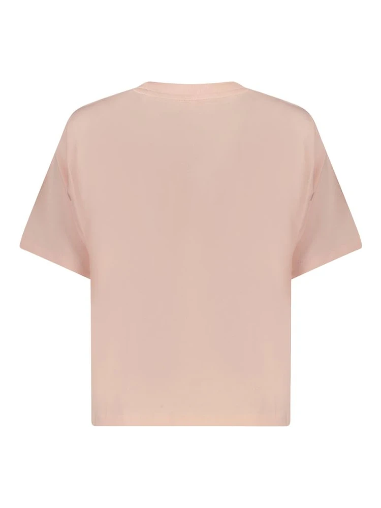 Pink Cotton Women T-Shirt alternative