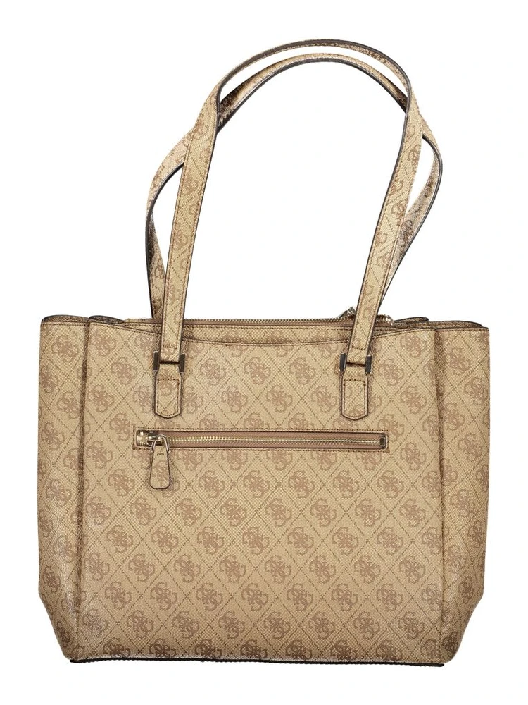 Beige Polyethylene Women Handbag alternative