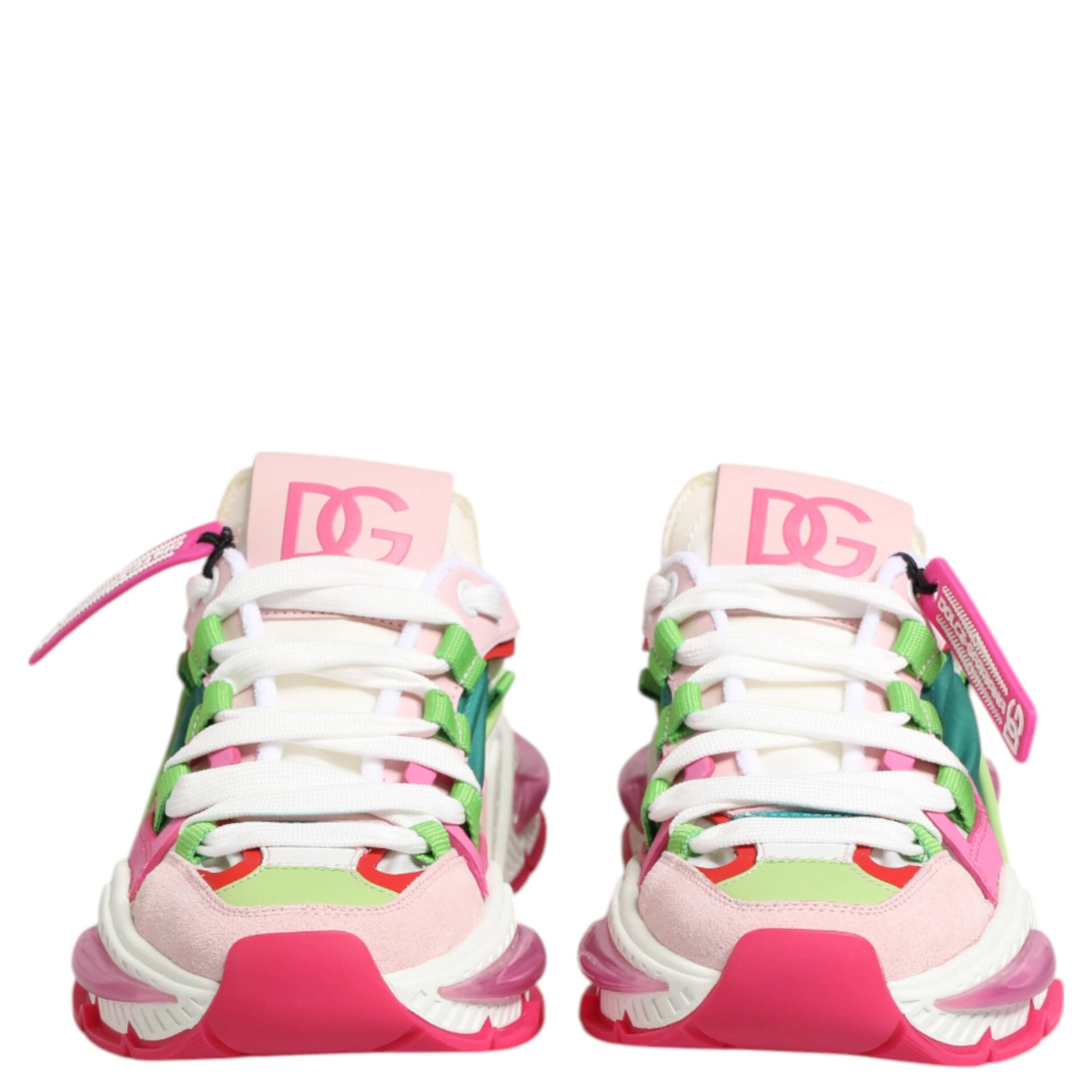 Multicolor Leather Airmaster Low Top Sneaker Shoes