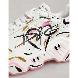 Multicolor Hand Painted DAYMASTER Sneaker Shoes