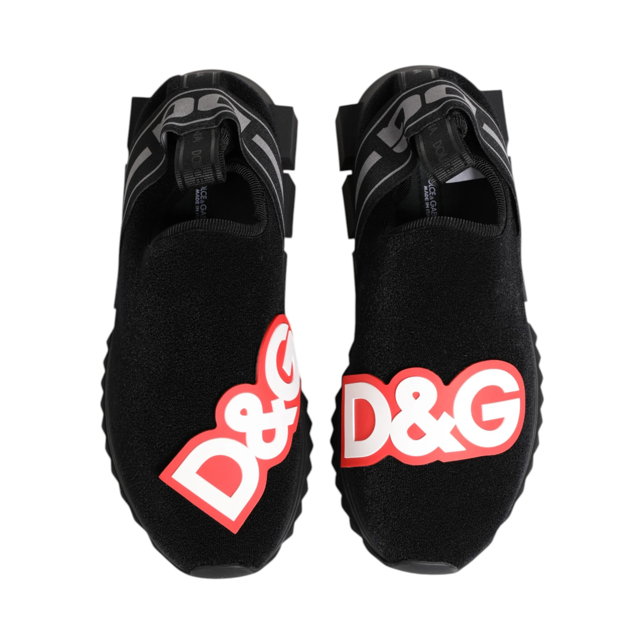 Black Grey Slip On Sorrento Sneakers Shoes