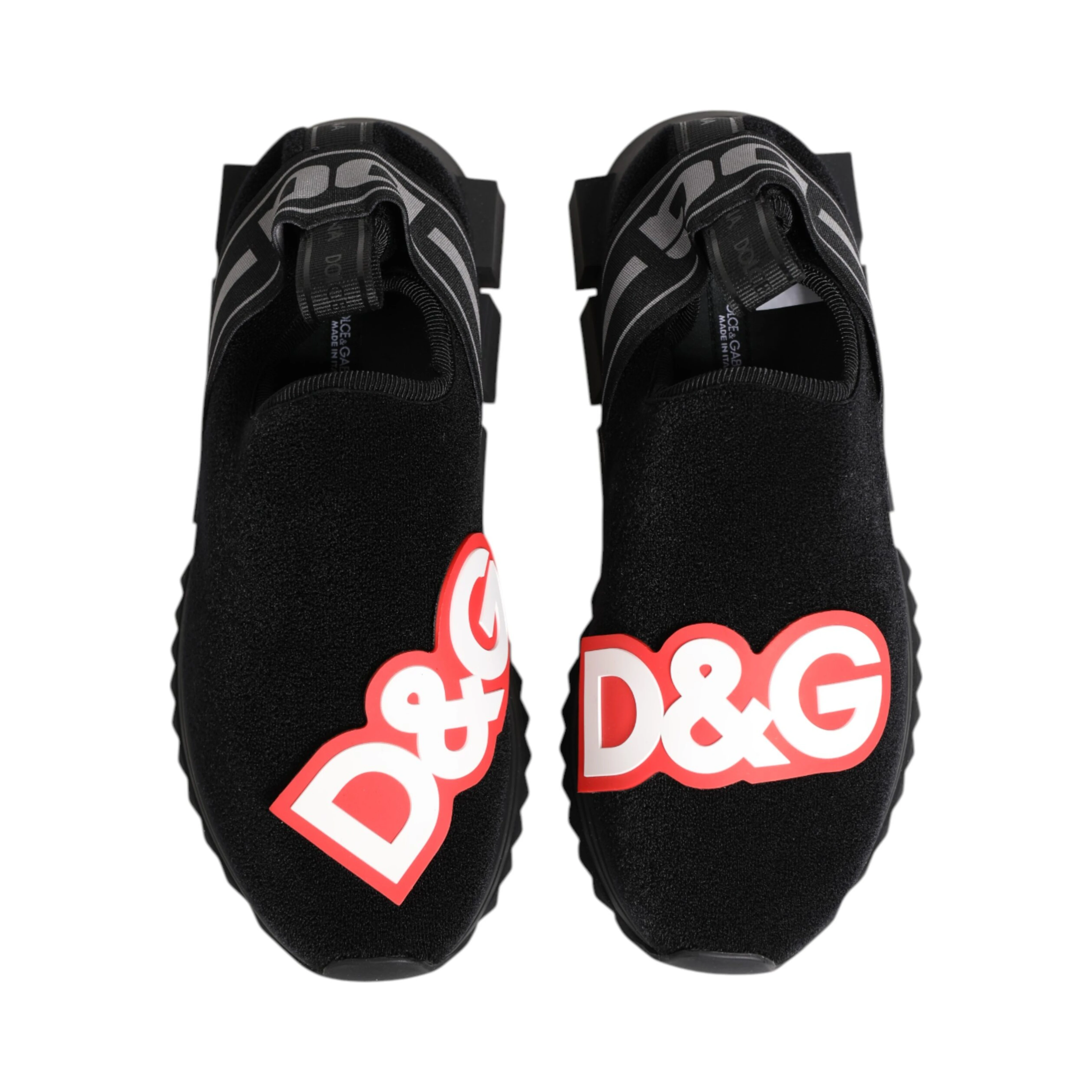 Black Grey Slip On Sorrento Sneakers Shoes