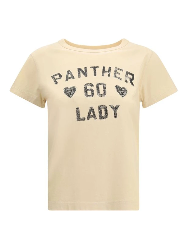 Beige Cotton T-Shirt