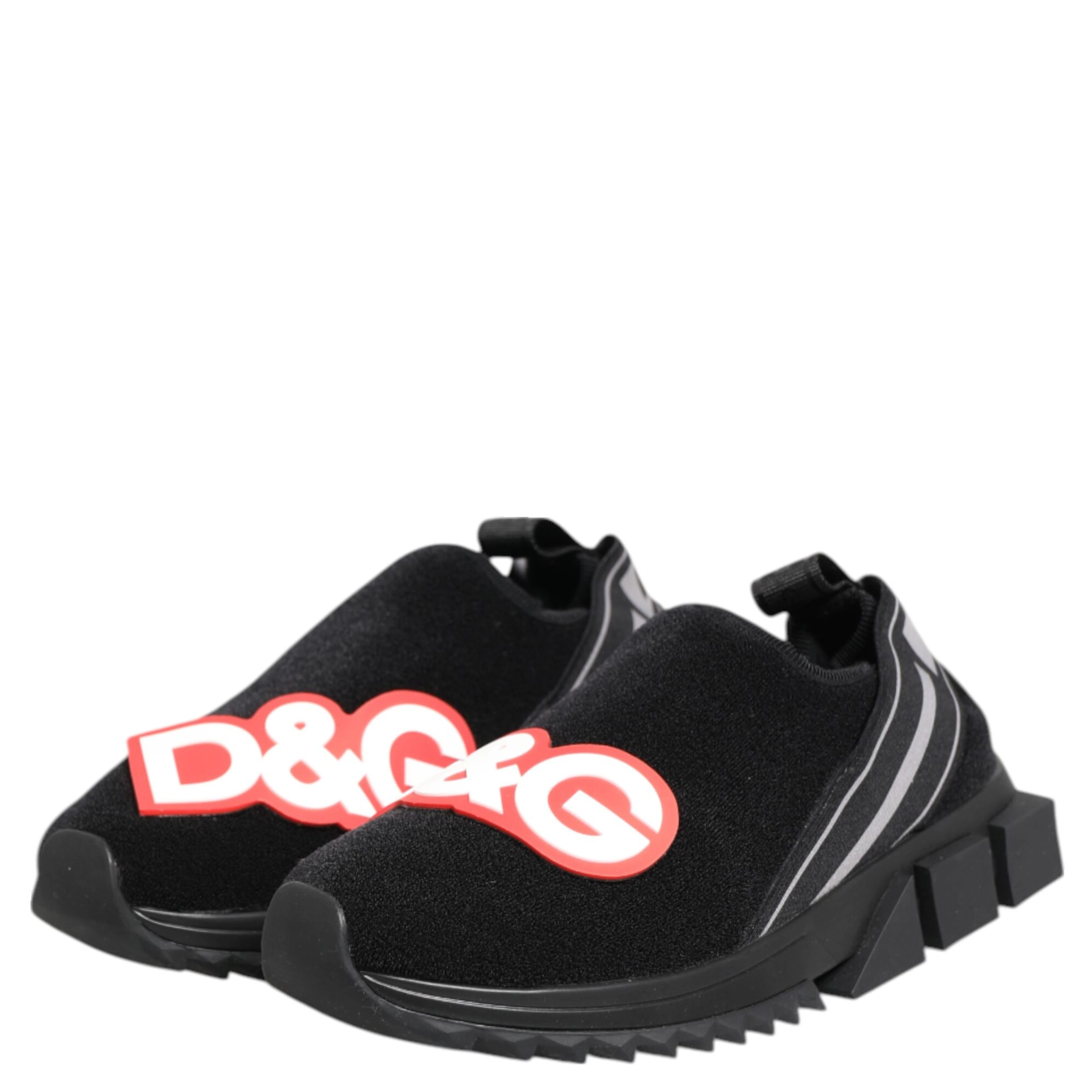 Black Grey Slip On Sorrento Sneakers Shoes