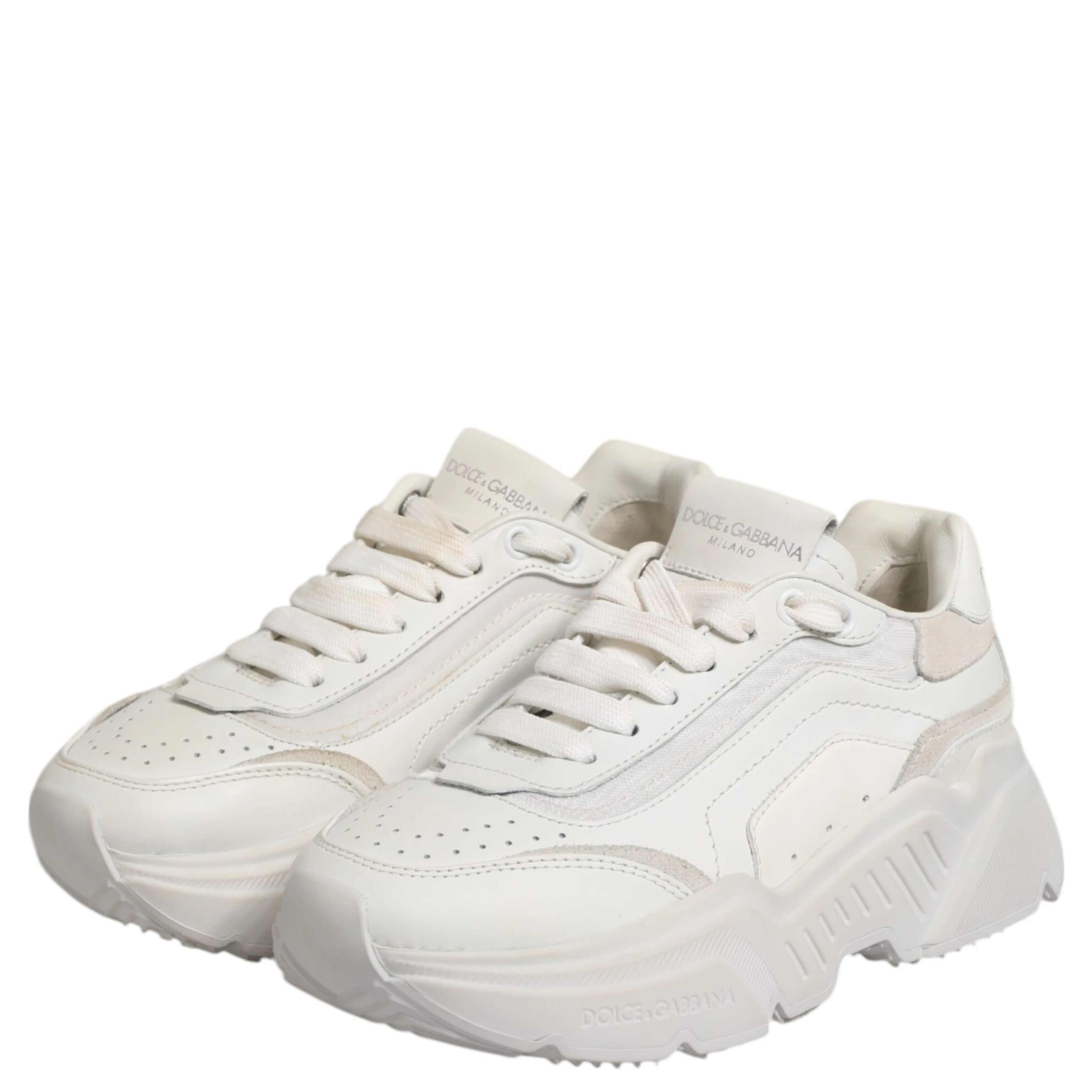 White Daymaster Low Top Sneaker Shoes
