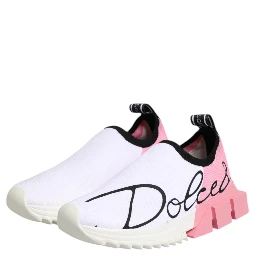White Pink Low Top Sorrento Sneakers Shoes