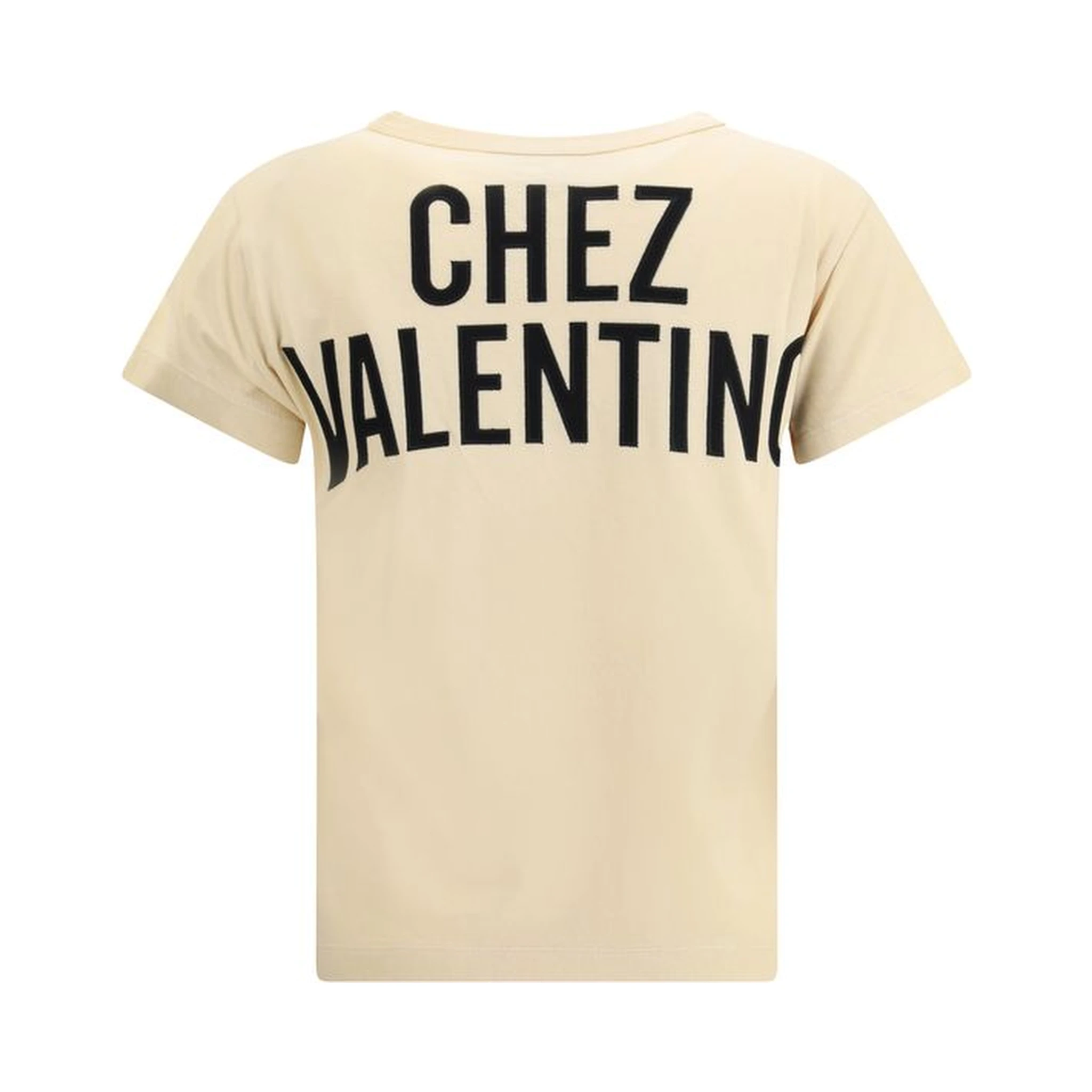 Beige Cotton T-Shirt