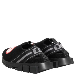Black Grey Slip On Sorrento Sneakers Shoes