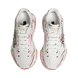 Multicolor Hand Painted DAYMASTER Sneaker Shoes