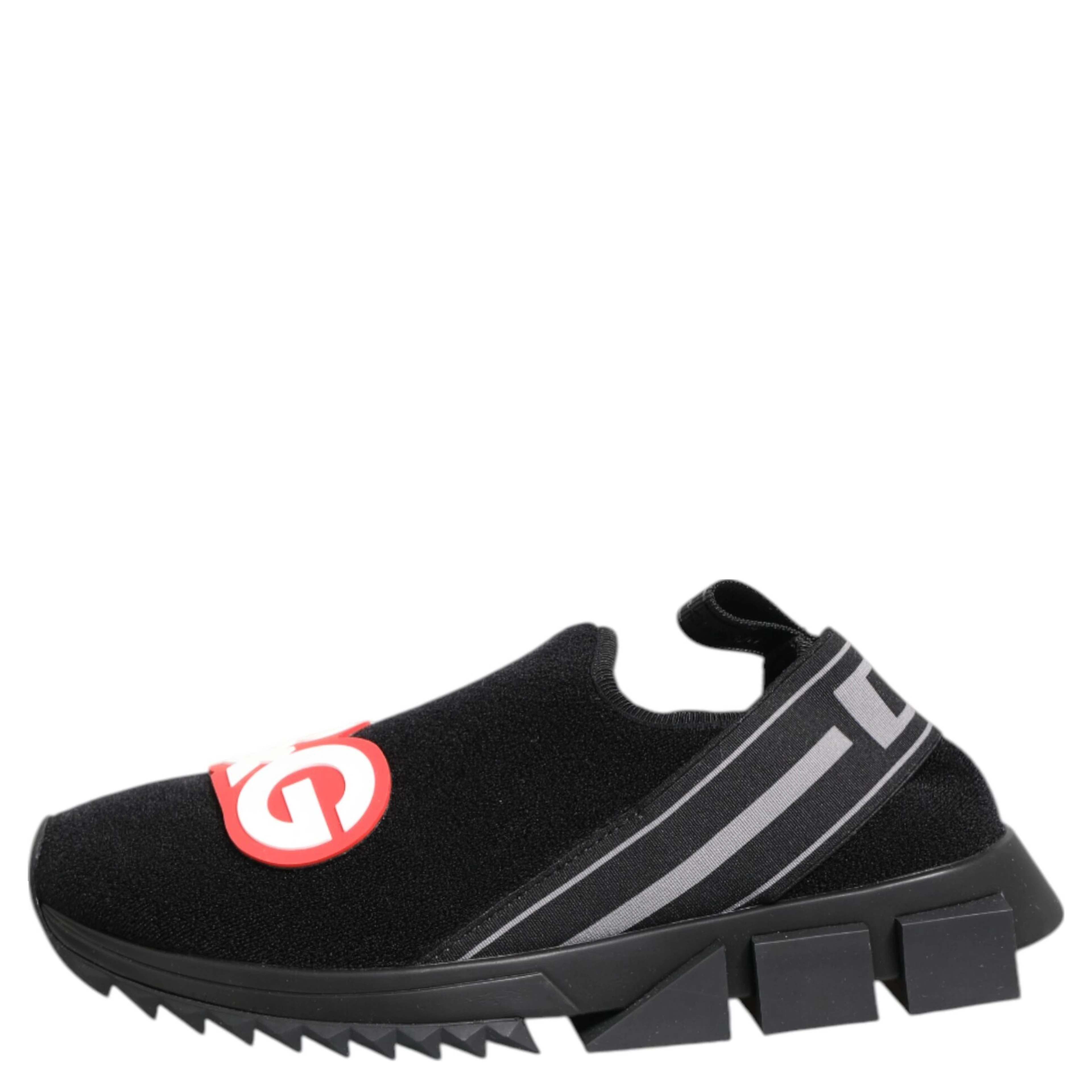 Black Grey Slip On Sorrento Sneakers Shoes
