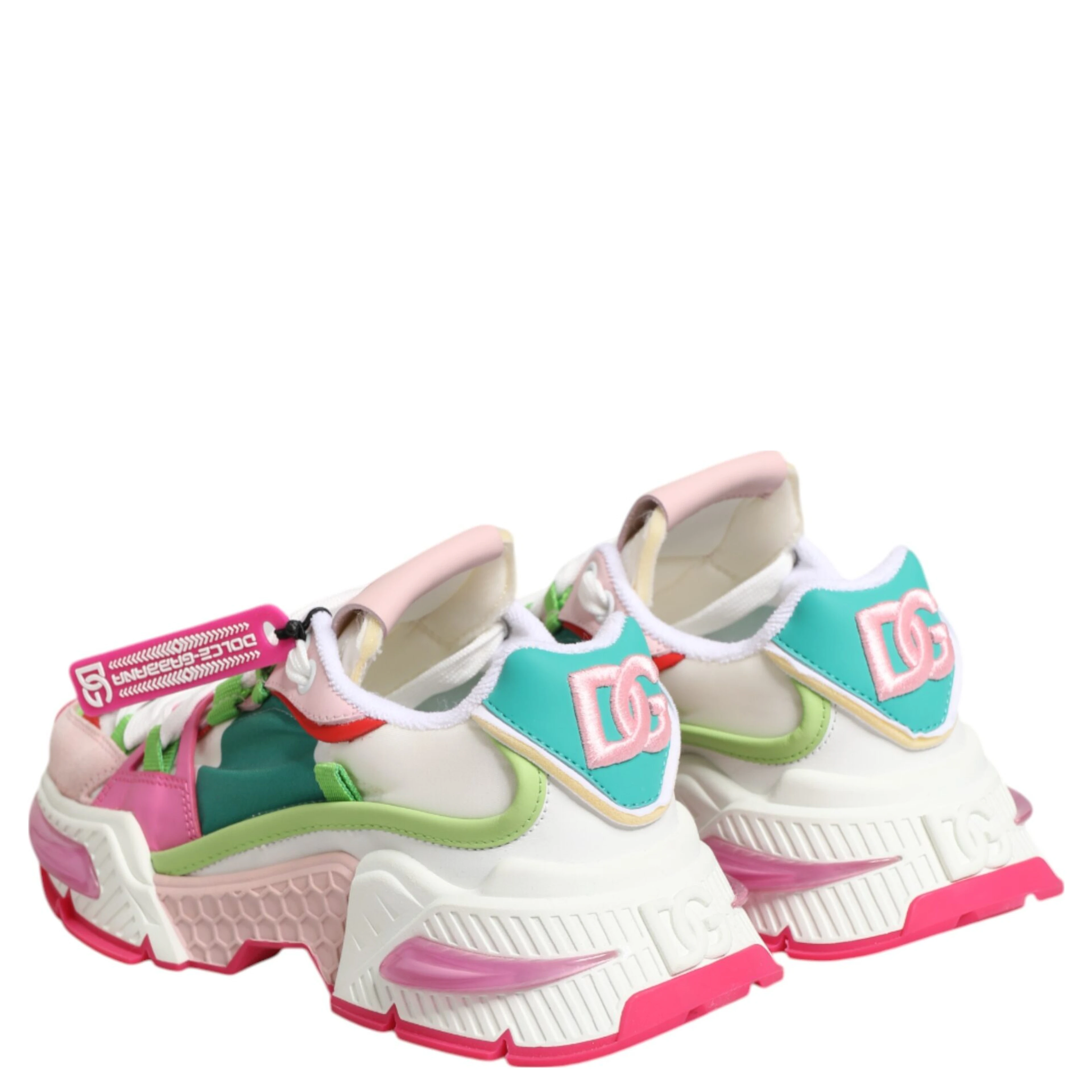 Multicolor Leather Airmaster Low Top Sneaker Shoes