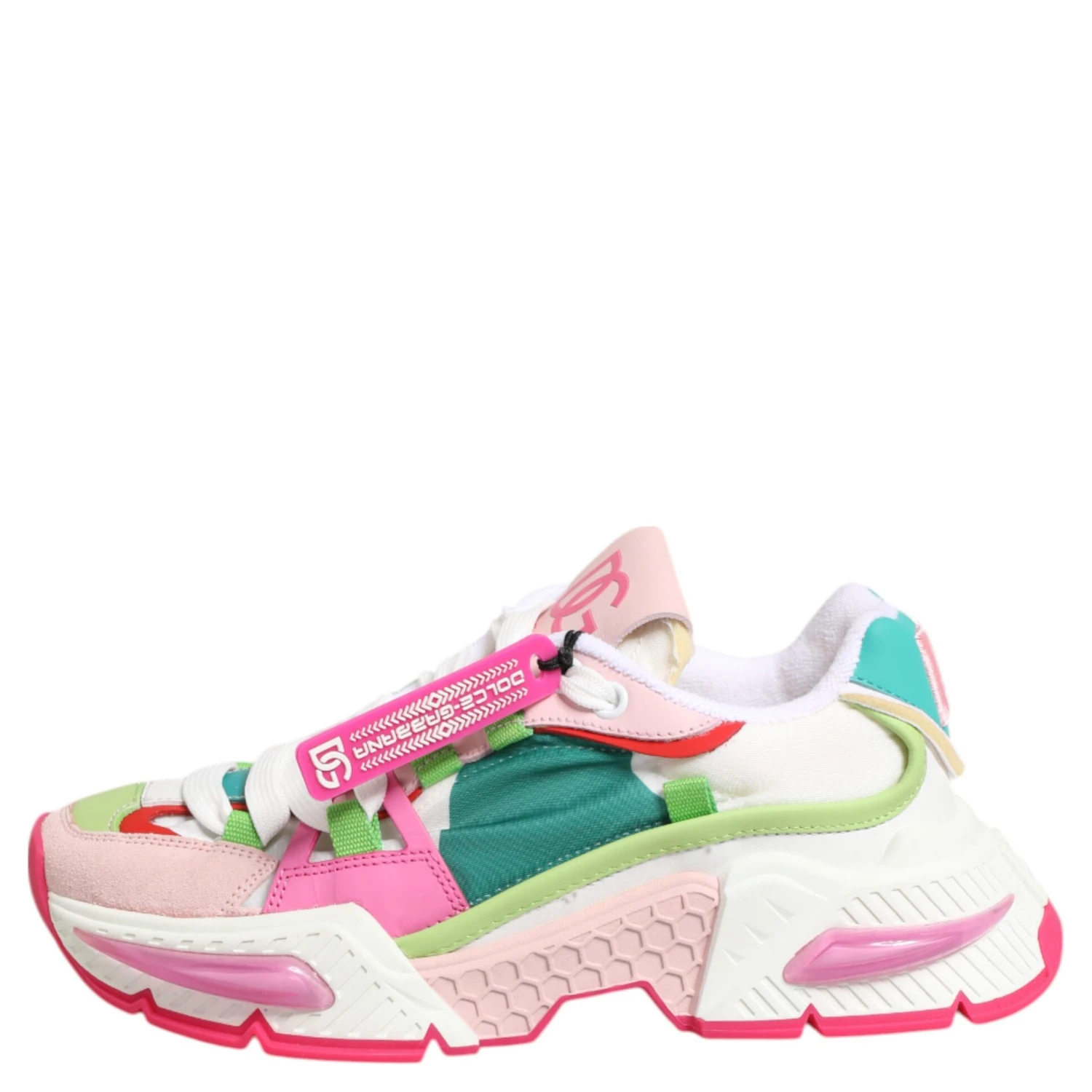 Multicolor Leather Airmaster Low Top Sneaker Shoes