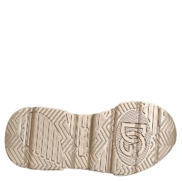 Gold Leather Daymaster Women Sneaker Shoes