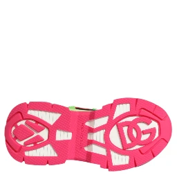 Multicolor Leather Airmaster Low Top Sneaker Shoes