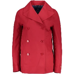 Red Cotton Jackets & Coat