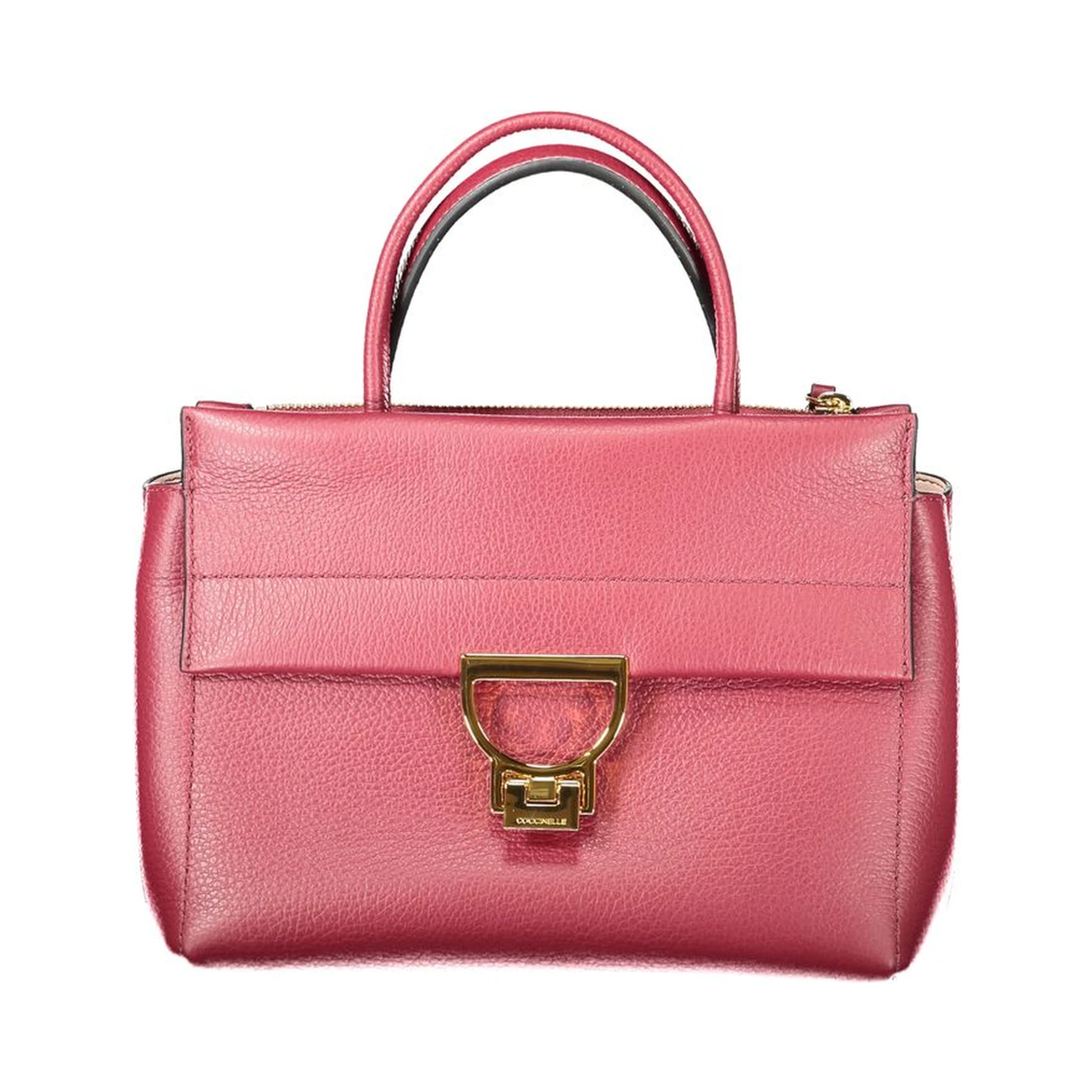 Purple Leather Women Handbag