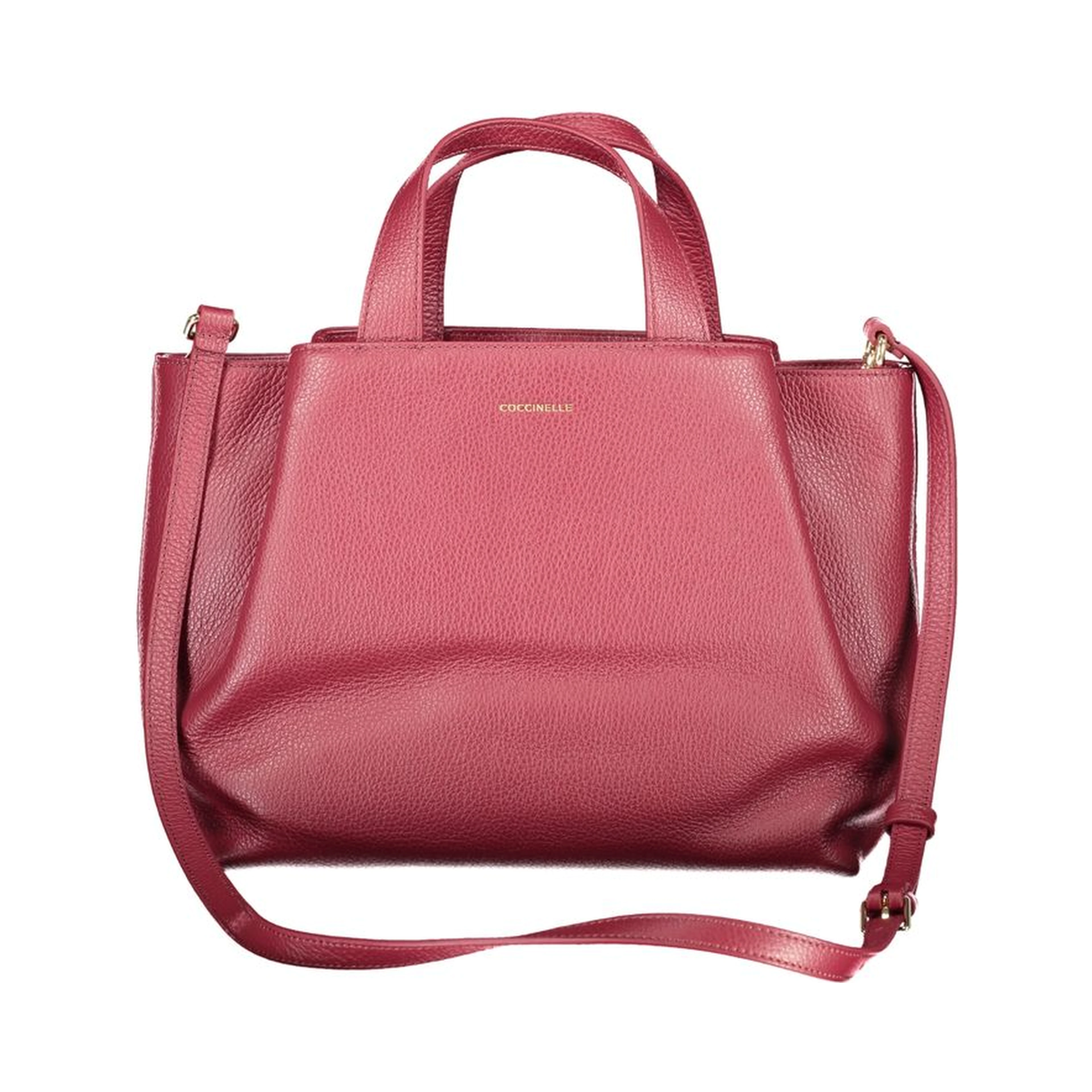Purple Leather Women Handbag