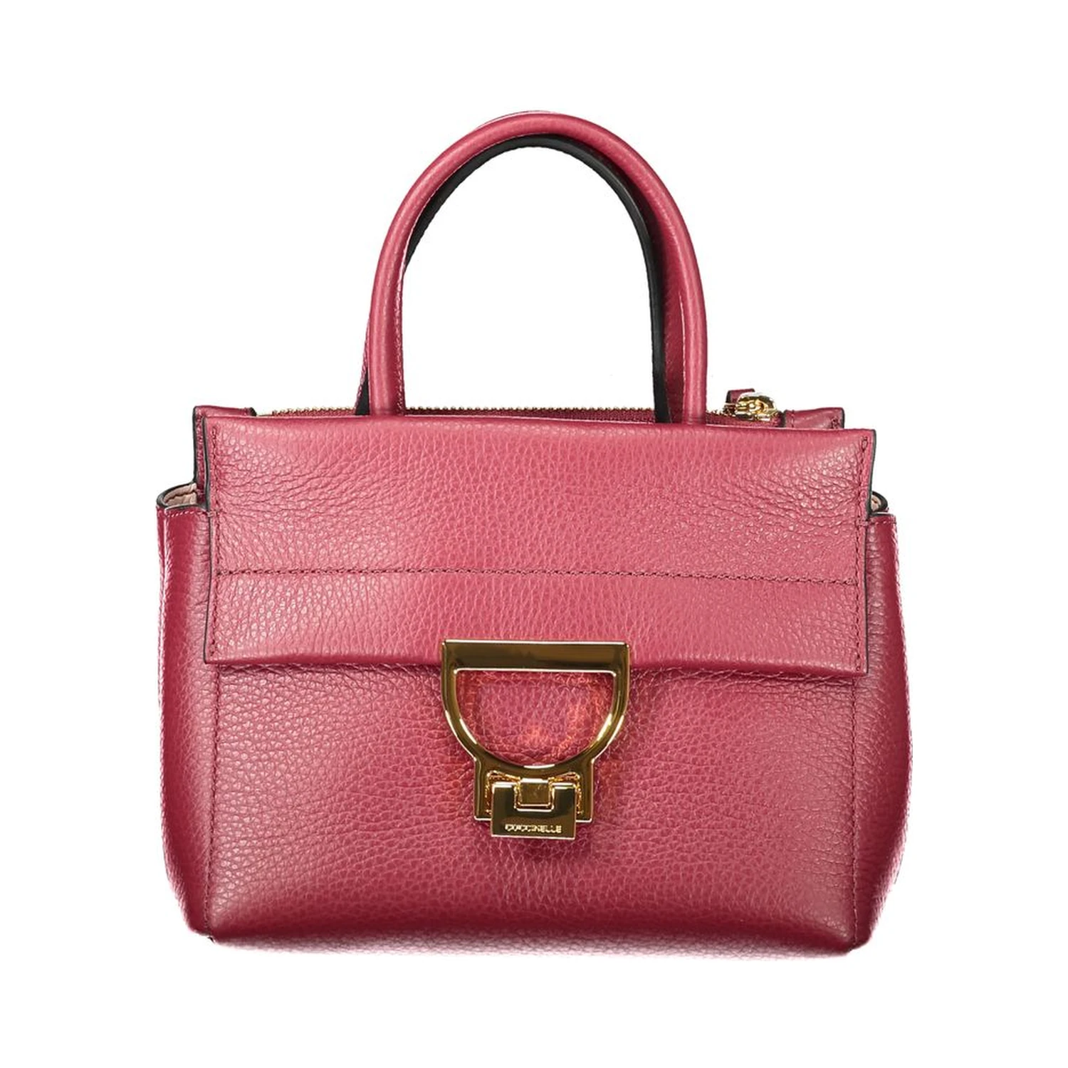 Purple Leather Women Handbag