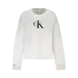 White Cotton Women Sweater