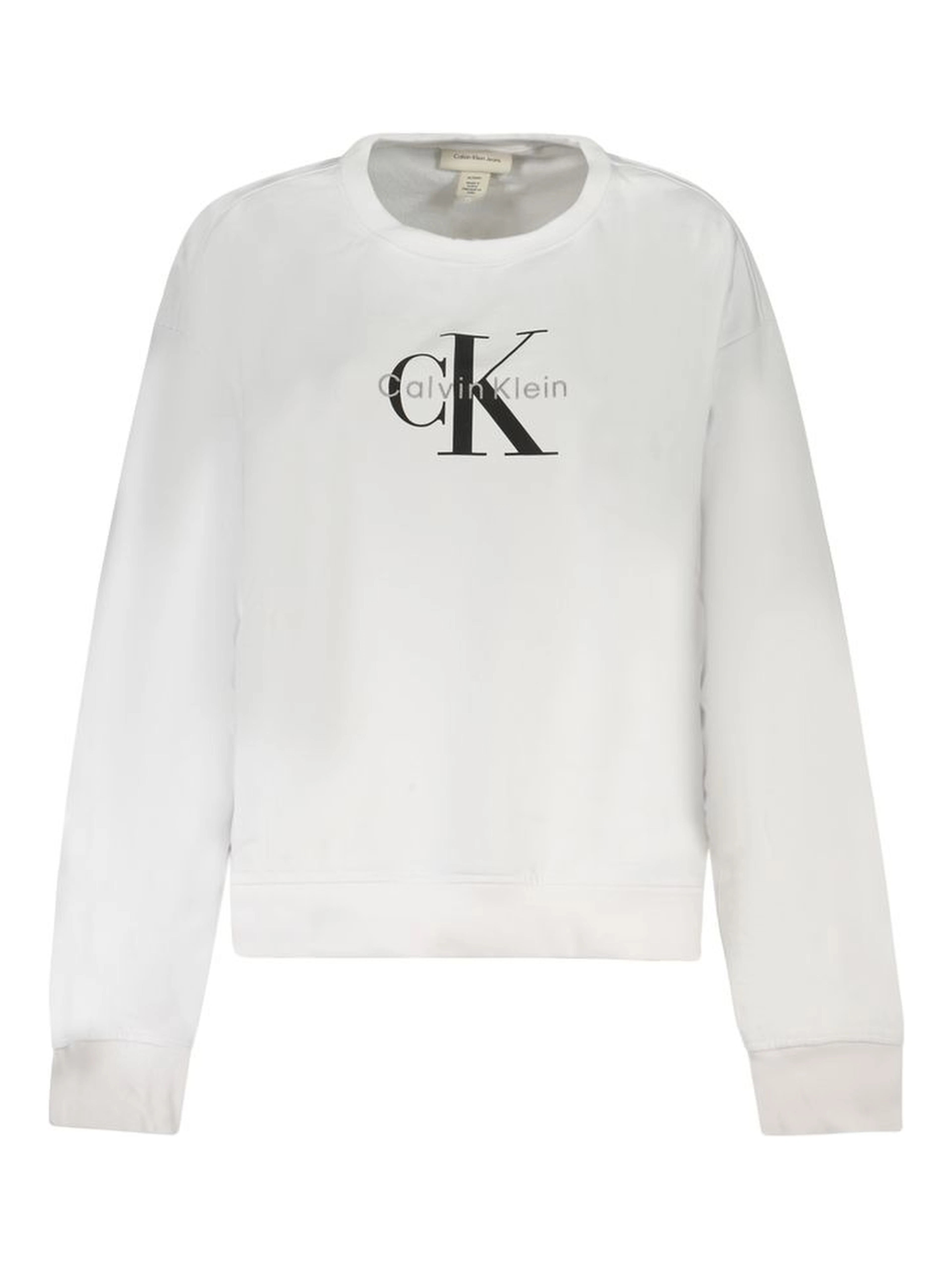 White Cotton Women Sweater