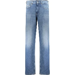 Blue Cotton Men Jeans