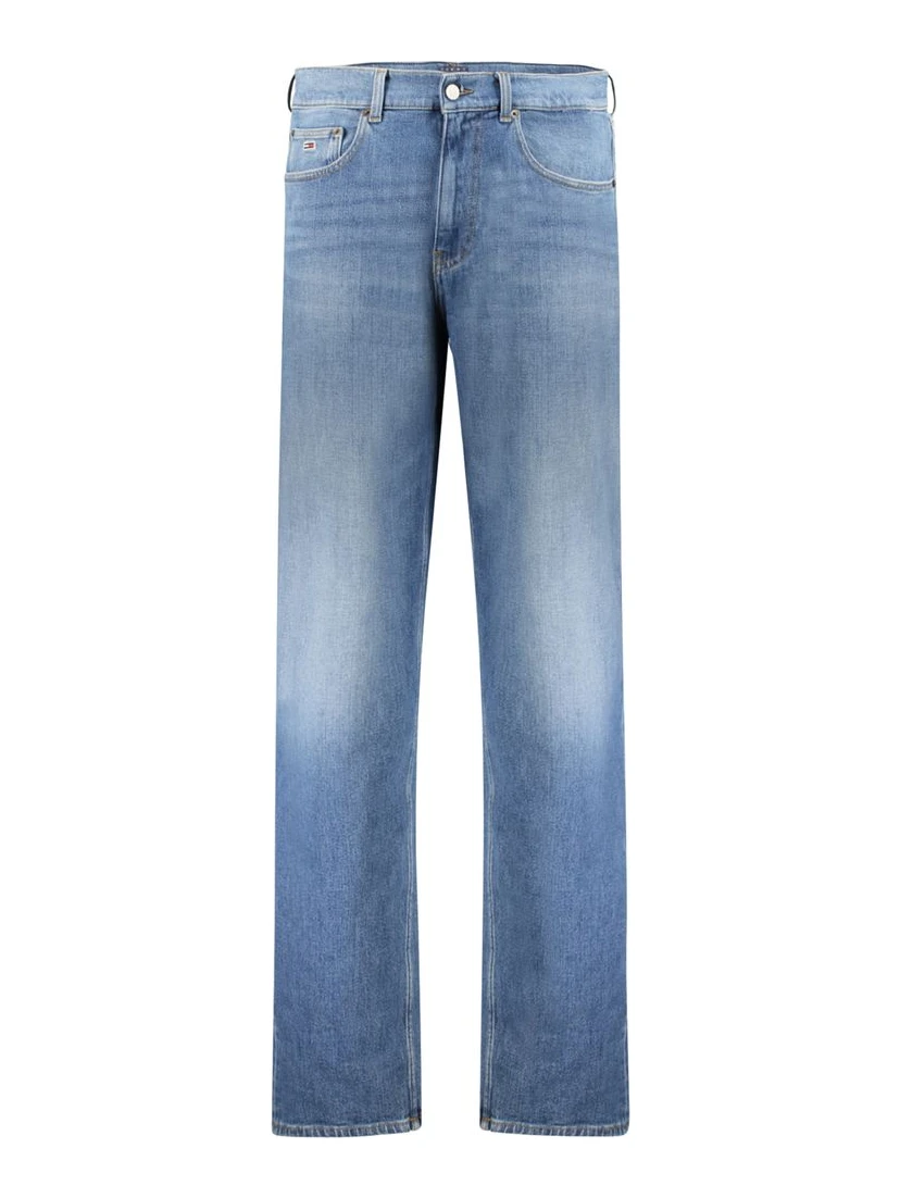 Blue Cotton Men Jeans