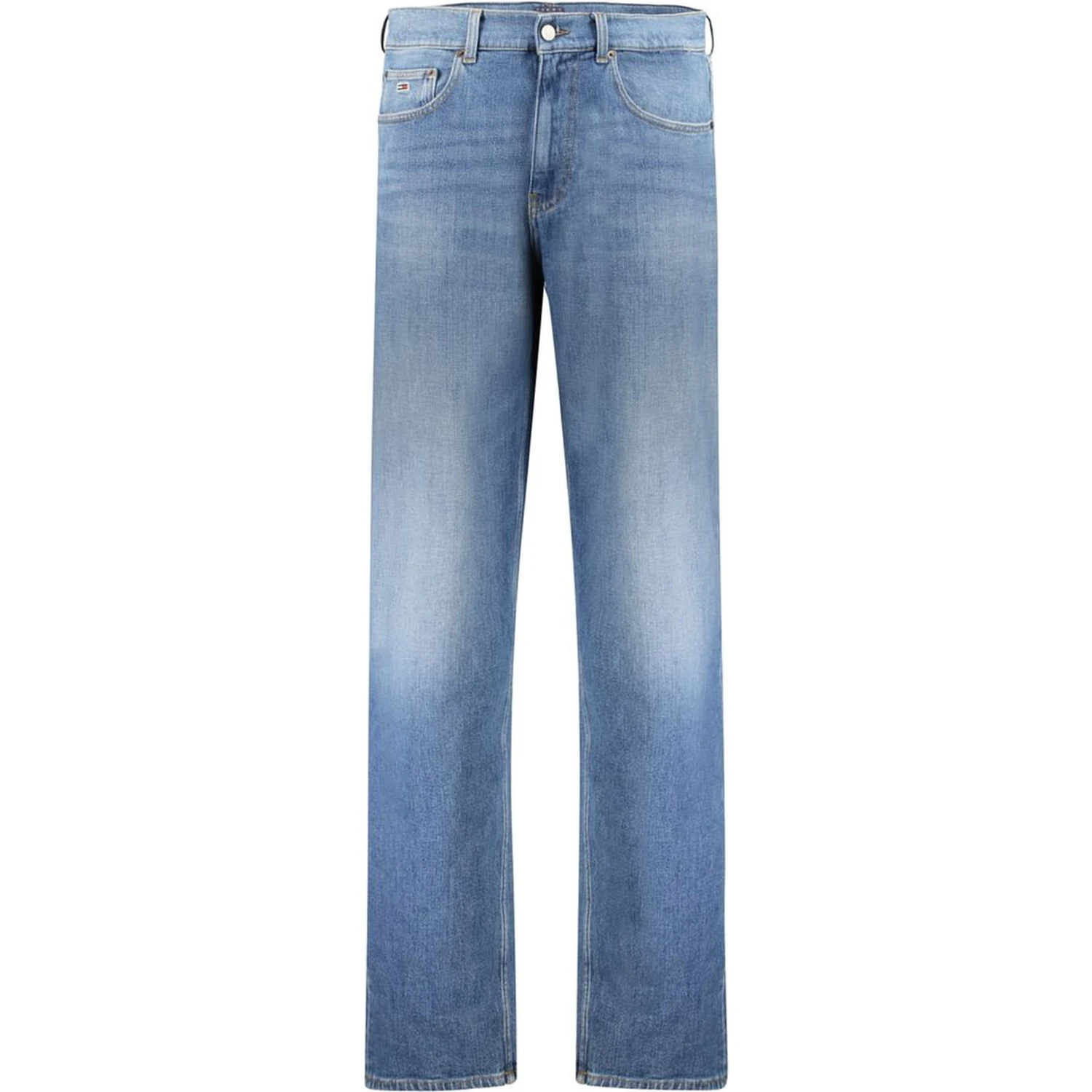 Blue Cotton Men Jeans